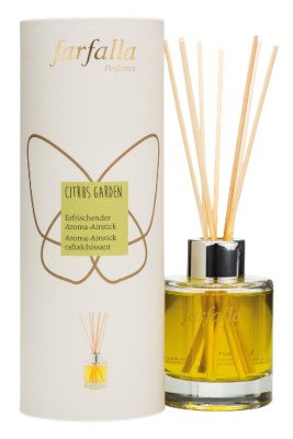 Farfalla – Citrus garden verfrissende geurstokjes (100 ml)