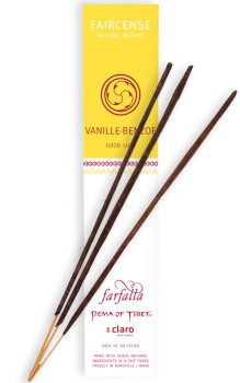 Farfalla – Vanille/Benzoe – Good luck Faircense wierookstaafjes 10 stuks