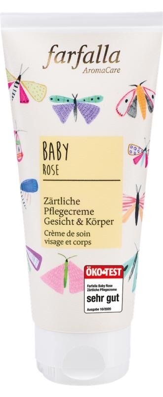 Farfalla – Roos tedere verzorgingscrème gezicht & lichaam – baby