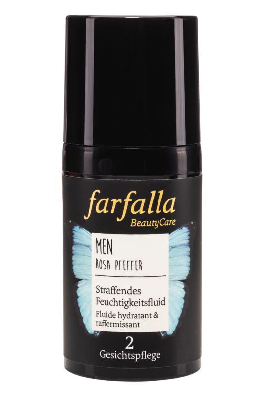 Farfalla – Mannen – roze peper verstevigende en hydraterende fluid (30 ml)