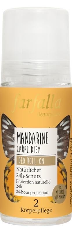 Farfalla – Mandarijn carpe diem citroenfrisse deo roll-on (50 ml)