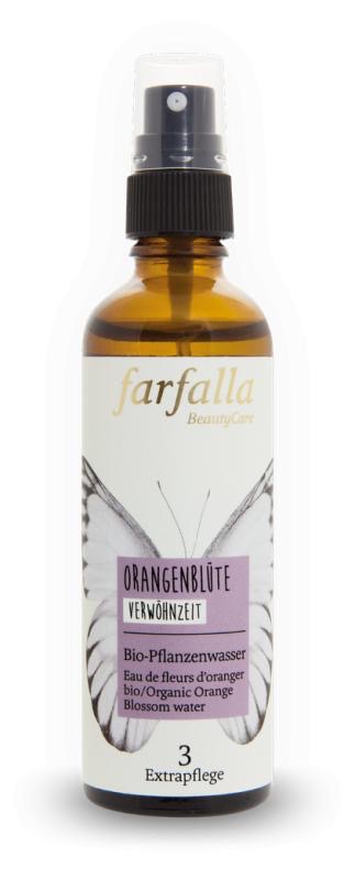 Farfalla – Sinaasappelbloesem hydrolaat bio (Orangenblüte) – verwennend (75 ml)