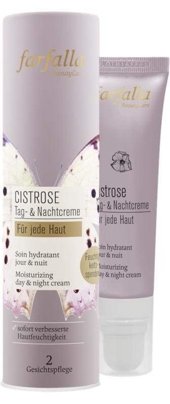 Farfalla – Cistrose hydraterende dag- en nachtcrème alle huidtypen