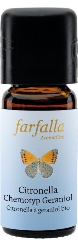 Farfalla – Citronella chemotyp geraniol bio Grand Cru (10 ml)
