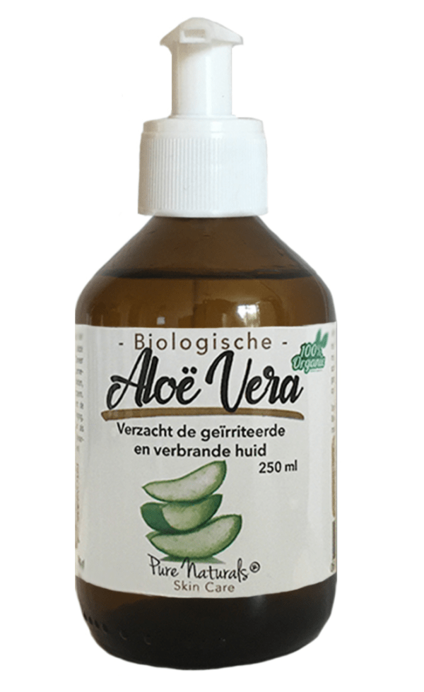 Pure Naturals – Biologische Aloë Vera olie – kalmerende massage olie – 250 ml