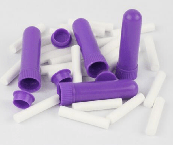 Inhalator essentiële olie – PAARS – 4 stuks