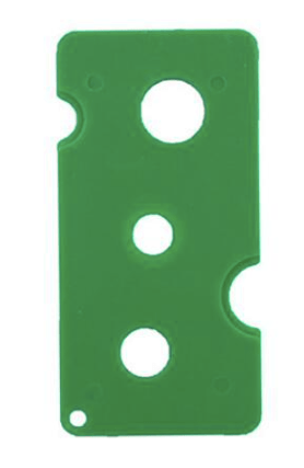 Key roller bottle opener – olie dop remover -groen