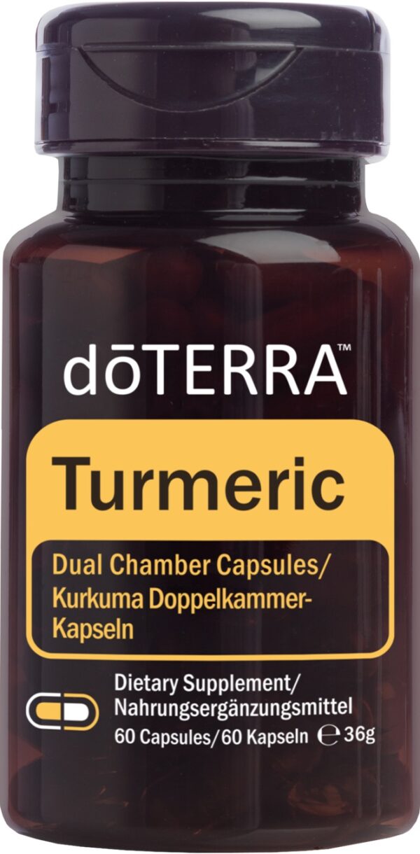 dōTERRA Kurkumacapsules met twee vakjes