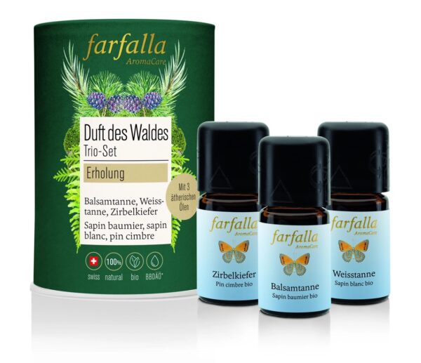 Bosgeuren trio set Farfalla