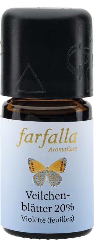 Viooltjesblad 20% (80% Alc.) absolue (Veilchenblätter) Farfalla