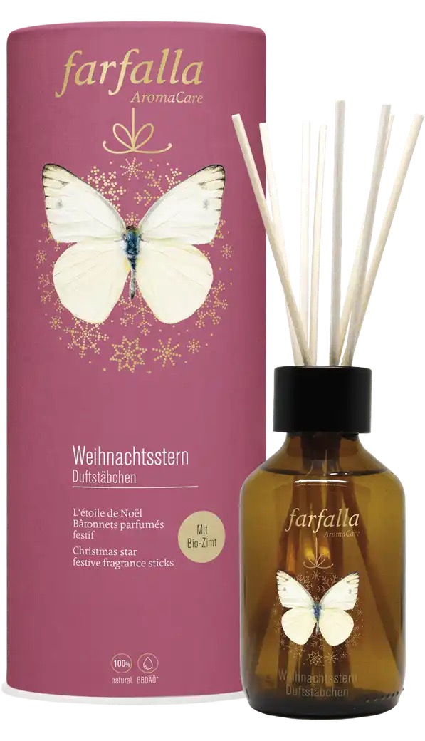 Farfalla – Christmas star geurstokjes 150 ml