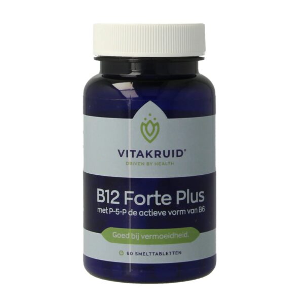 Vitakruid B12 Forte Plus 3.000 met P-5-P – 60 smelttabletten