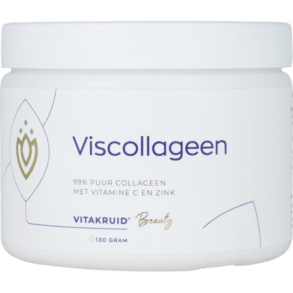 Vitakruid Viscollageen 99% puur collageen vitamine C & zink